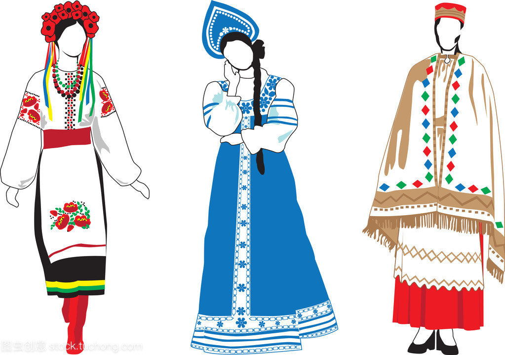 婦女在其民族服裝