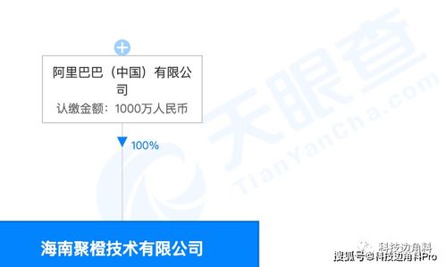 阿里巴巴成立海南聚橙技術公司，注冊資本1000萬元加碼信息系統(tǒng)集成服務